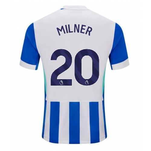 Billige Fotballdrakt Brighton James Milner #20 Replika Hjemmedrakt 2025-26 Kortermet Billige Fotballdrakt Brighton James Milner #20 Replika Hjemmedrakt 2025-26 Kortermet